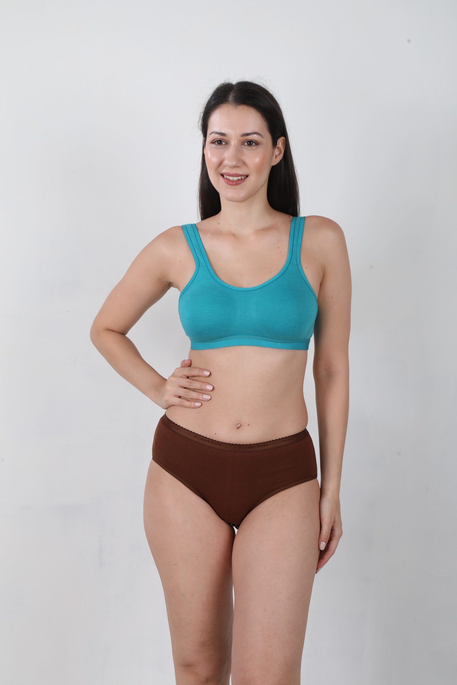 Casurina Plum Dotted Cotton Hipster Panty - Daily Wear